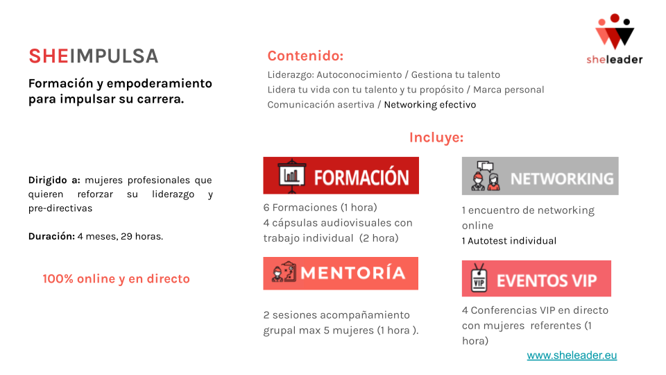 sheimpulsa capacitación y empoderamiento