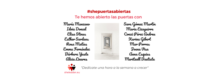 Sheleader te ha abierto las puertas al conocimiento durante el confinamiento